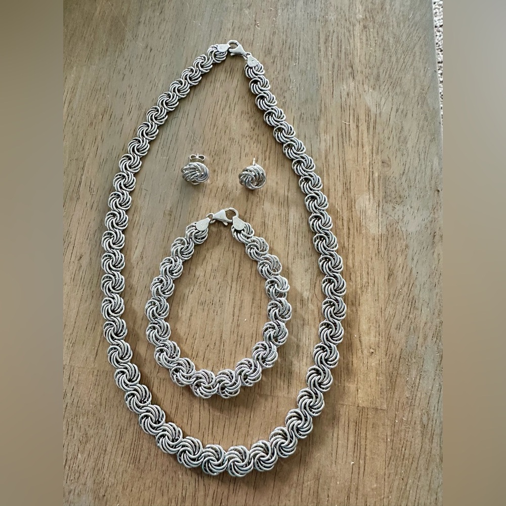 Ross Simons 925 Silver Jewelry Set